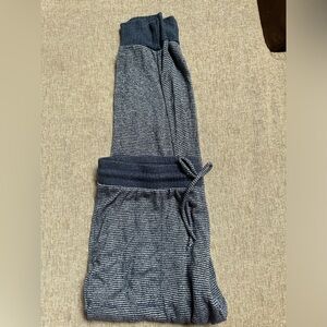 Striped Blue Lounge Pants.  Stars Above size medium pajama pants